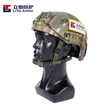 Snelle kogelvrije helm met rails